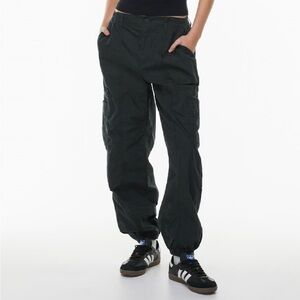 TNA explore parachute pants - s - humus beige